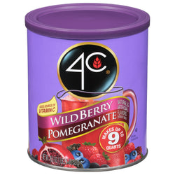 4C Wild Berry Pomegranate Mix 9 Quarts - 18.6 OZ 6 Pack