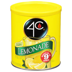 4C Lemonade Mix 9 Quarts - 18.6 OZ 6 Pack