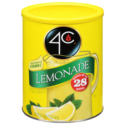 4C Lemonade Mix - 58 OZ 6 Pack