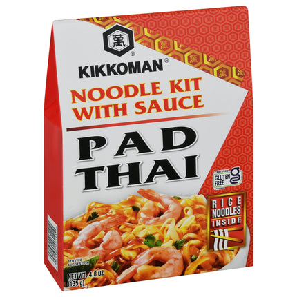 Kikkoman Pad Thai Noodle Kit With Sauce - 4.8 OZ 6 Pack