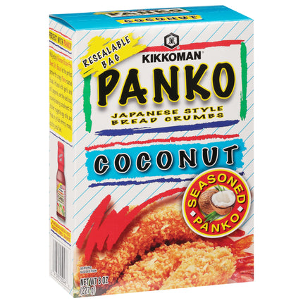 Kikkoman Coconut Japanese Style Bread Crumbs - 8 OZ 6 Pack