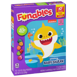 Funables Fruit Snacks Baby Shark - 8 OZ 8 Pack