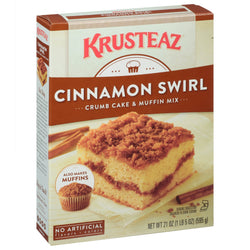 Krusteaz Cake Crumb Cinnamon Mix - 21 OZ 12 Pack