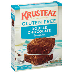 Krusteaz Gluten Free Double Chocolate Brownie Mix - 20 OZ 8 Pack