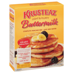 Krusteaz Heart Healthy Buttermilk Pancake Mix - 25.2 OZ 12 Pack