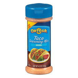 Ortega Taco Seasoning Canister - 4.3 OZ 12 Pack