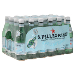 San Pellegrino Sparkling Mineral Water - 16.9 FZ Bottles 24 Pack