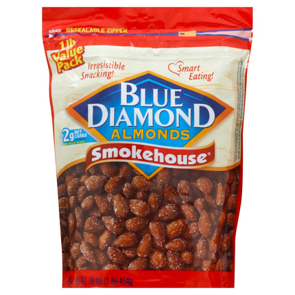 Blue Diamond Almonds Smokehouse - 16 OZ 6 Pack