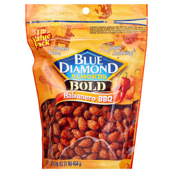Blue Diamond Almonds Bold Habanero BBQ - 16 OZ 6 Pack