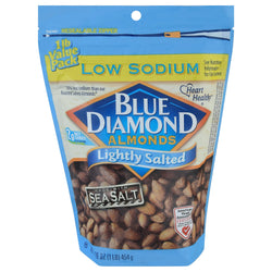Blue Diamond Almonds Oven Roasted Low Sodium - 16 OZ 6 Pack