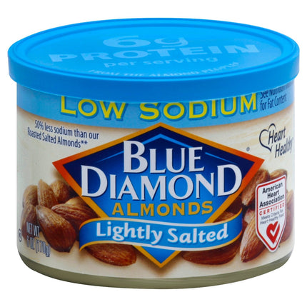 Blue Diamond Almonds Lightly Salted - 6 OZ 12 Pack