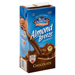 Blue Diamond Gluten Free Almond Breeze Chocolate Almond Milk - 32 FZ 12 Pack