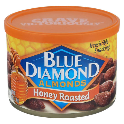 Blue Diamond Almonds Honey Roasted - 6 OZ 12 Pack