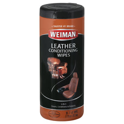 Weiman Leather Wipes - 30 CT 4 Pack
