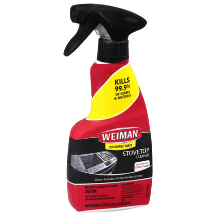 Weiman Cook Top Daily Cleaner Trigger Spray - 12 FZ 6 Pack