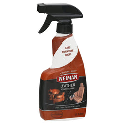 Weiman Leather Spray Cleaner & Conditioner - 12 FZ 6 Pack