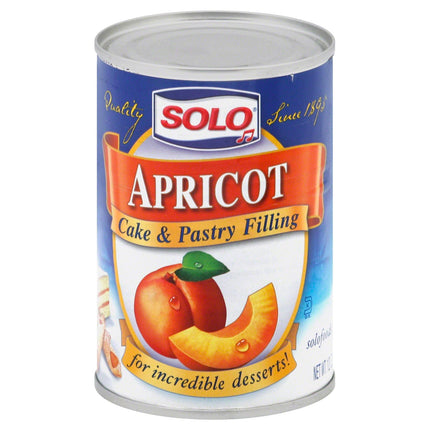 Solo Apricot Cake & Pastry Filling - 12 OZ 12 Pack