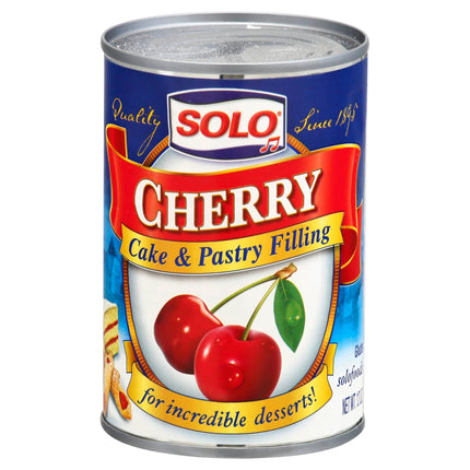 Solo Cherry Cake & Pastry Filling - 12 OZ 12 Pack
