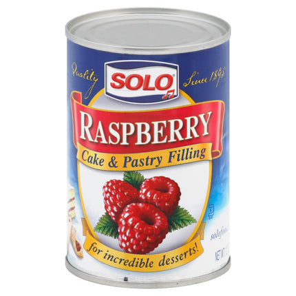 Solo Raspberry Cake & Pastry Filling - 12 OZ 6 Pack