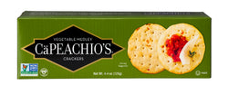 Venus Wafers CaPeachio's Vegetable Crackers - 4.4 OZ 12 Pack