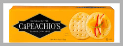 Venus Wafers CaPeachio's Butter Flavored Crackers - 4.4 OZ 12 Pack