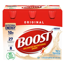 Boost Energy Drink Vanilla - 48 FZ 4 Pack