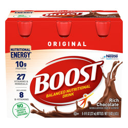 Boost Energy Drink Chocolate - 48 FZ 4 Pack
