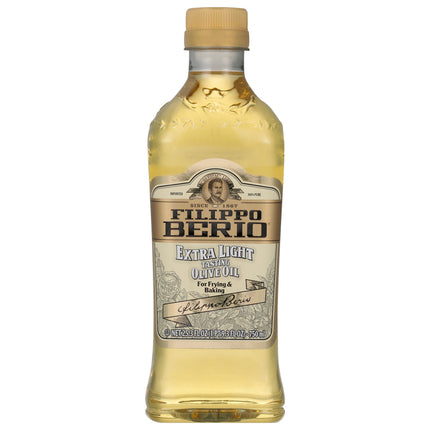 Filippo Berio Extra Light Olive Oil - 25.3 FZ 12 Pack