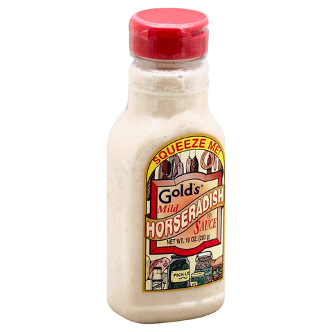 Gold's Squeeze Zesty Horseradish Sauce - 9 OZ 12 Pack