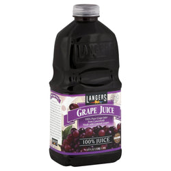 Langers 100% Juice Grape - 64 FZ 8 Pack