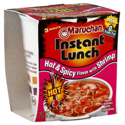 Maruchan Instant Lunch Hot & Spicy Shrimp - 2.25 OZ 12 Pack