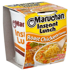Maruchan Instant Lunch Cup Soup Roast Chicken - 2.25 OZ 12 Pack