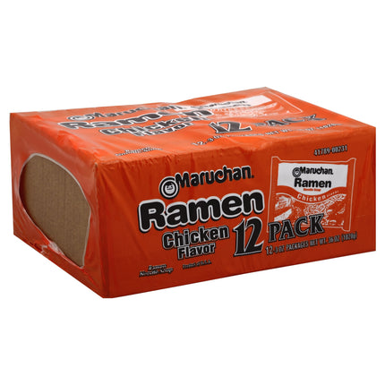 Maruchan Ramen Noodle Soup Chicken - 36 OZ 1 Pack (12 Total)