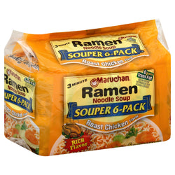 Maruchan Ramen Noodle Soup Roast Chicken - 18 OZ 4 Pack