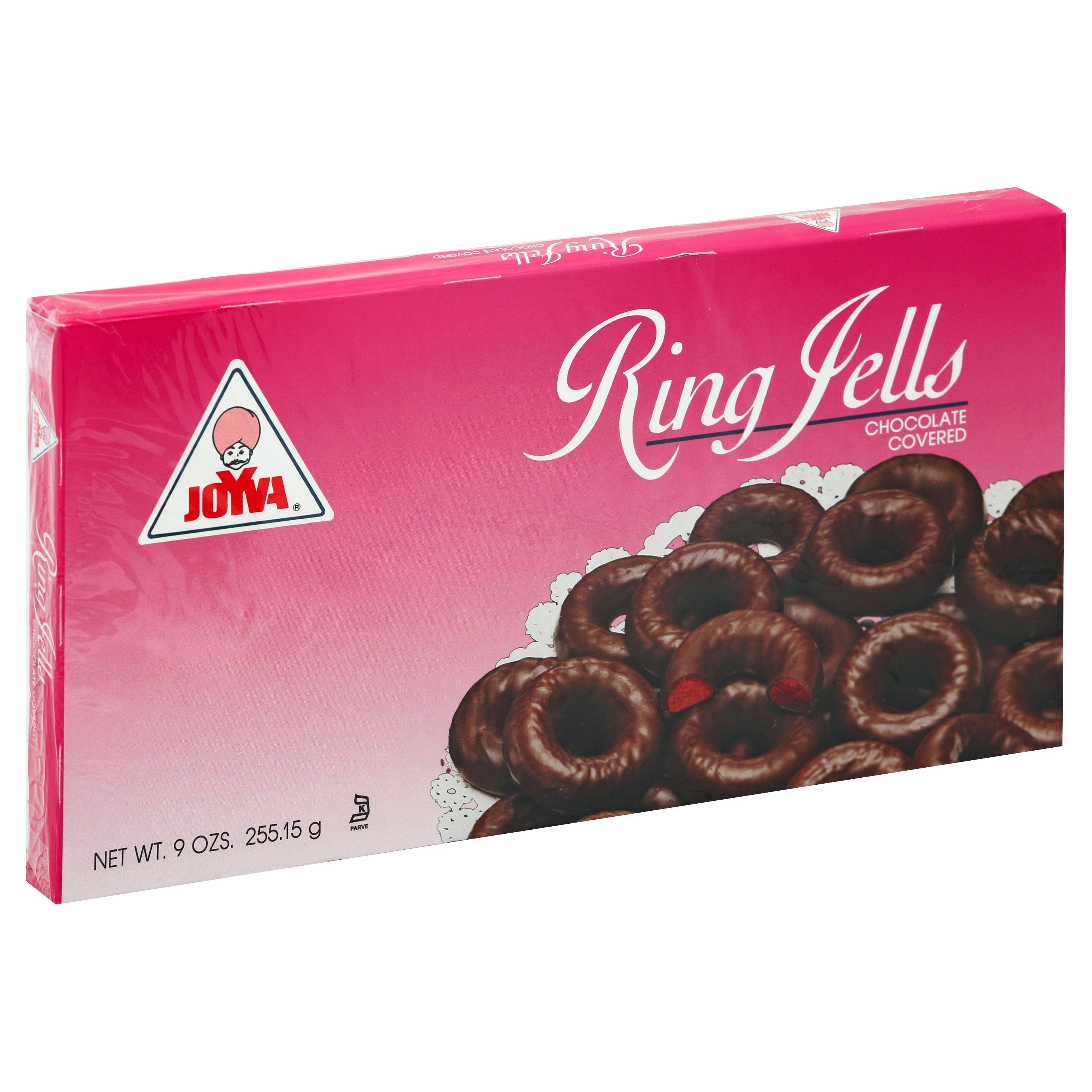 Joyva Raspberry Joyva Chocolate Covered Raspberry Rings - 9 OZ 24 Pack – StockUpExpress