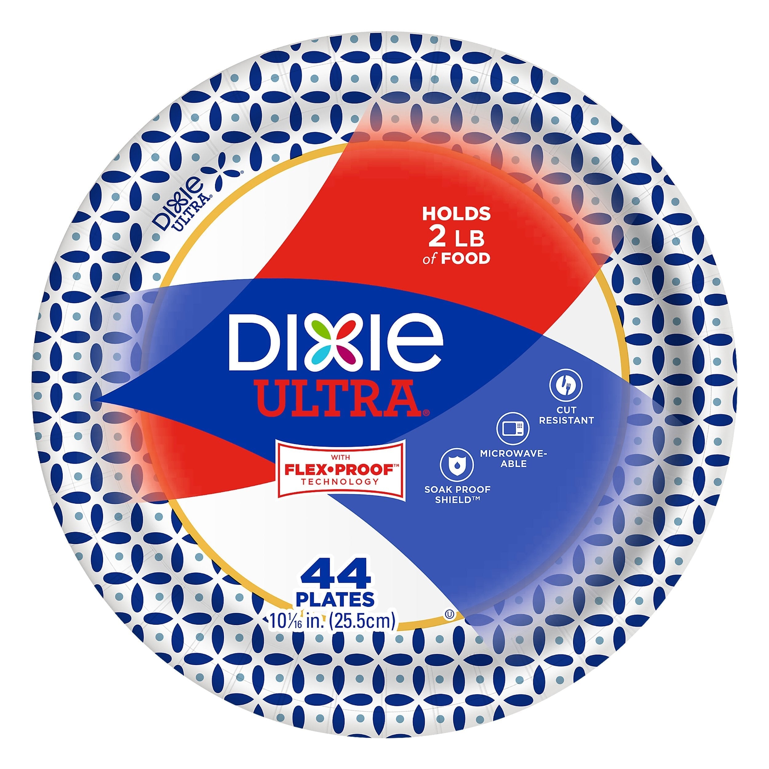 Dixie Ultra 10 1/16 Paper Plates - 44ct 44 ct