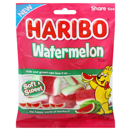 Haribo Watermelon Gummies - 4.1 OZ 12 Pack