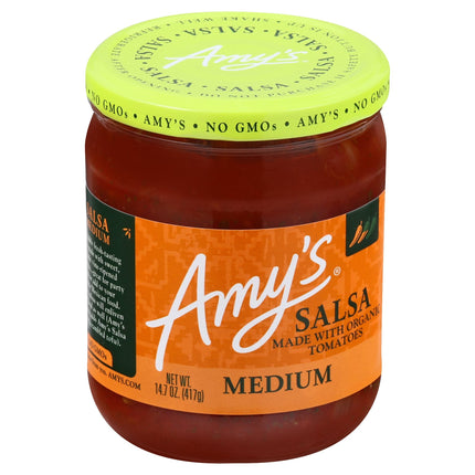 Amy's Gluten Free Medium Salsa - 14.7 OZ 6 Pack
