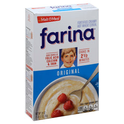 Farina Original Hot Wheat Cereal - 28 OZ 12 Pack