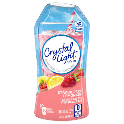 Crystal Light Liquid Strawberry Lemonade - 1.62 FZ 12 Pack
