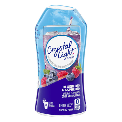 Crystal Light Liquid Blueberry Raspberry - 1.62 FZ 12 Pack