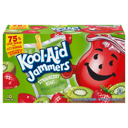 Kool-Aid Jammers Strawberry Kiwi - 60 FZ 4 Pack