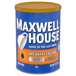 Maxwell House Coffee Ground Breakfast Blend - 11 OZ 6 Pack