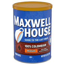 Maxwell House Coffee Ground Colombian - 10.5 OZ 6 Pack
