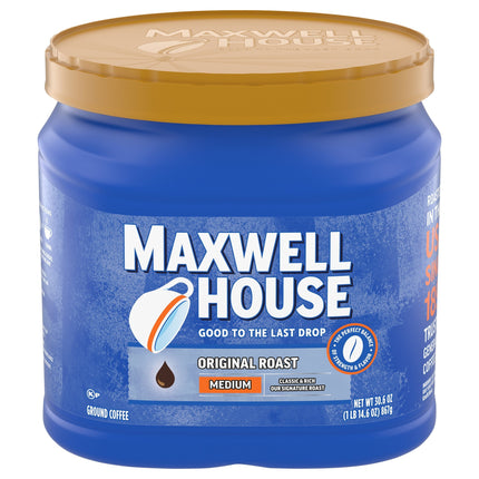 Maxwell House Coffee Ground Original - 30.6 OZ 6 Pack