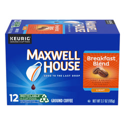Maxwell House Coffee Cups Breakfast Blend - 3.7 OZ 6 Pack