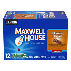 Maxwell House Coffee Cups House Blend - 3.7 OZ 6 Pack