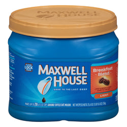 Maxwell House Breakfast Blend - 25.6 OZ 6 Pack
