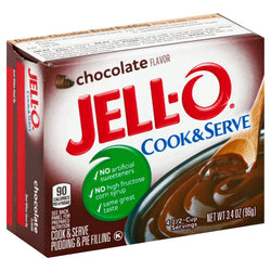 Jell-O Mix Pudding Chocolate - 3.4 OZ 24 Pack