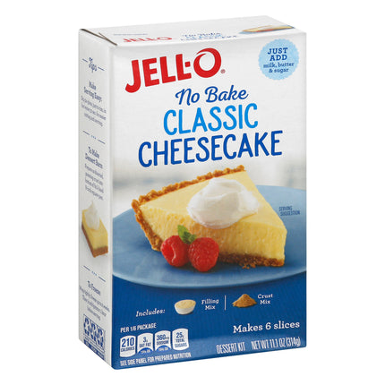 Jell-O Mix No Bake Cheesecake - 11.1 OZ 6 Pack